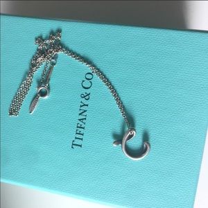 Tiffany’s “C” initial necklace
